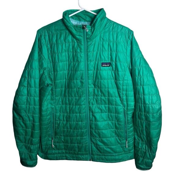 Patagonia Nano Puff Green Women’s XL - Picture 2 of 11